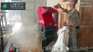 Coconut Husk Shredder Machine / Coconut Husk 4mm size Powder Making / Craft shredders Coimbatore -49