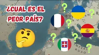 ¿Cúales son los peores países? - Call of War