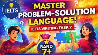 Problem&ndash;Solution Language for IELTS Writing Task 2 | Band 7+ Vocabulary, Structures & Examples