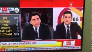 Fenerbah&ccedil;e 1-0 Galatasaray GSTV KUYT GOL ANI!