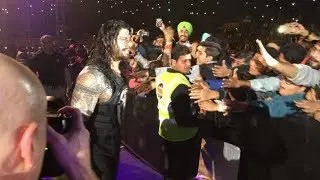 ROMAN REIGNS ENTRY IN INDIA 2018 | WWE INDIA TOUR | PAM'S WORLD