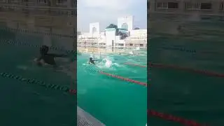 csjmu swimming pool competition #trending #csjmu
