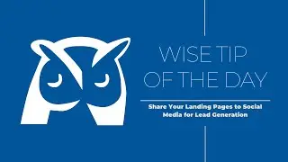 Share Your Landing Pages to Social Media for Lead Generation