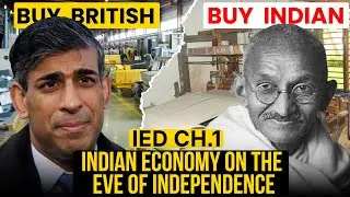 Indian Economy on the eve of Independence | One shot video | Explained in 10 mins🔥🔥