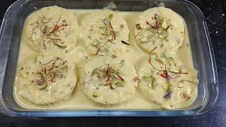 Mango rasmalai recipe| bread dessert recipe|easy, yummy instant dessert 