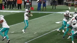 Tua pinpoints wide-open Achane for TD connection