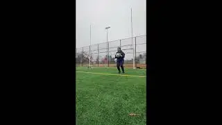 Cayla White Gk training
