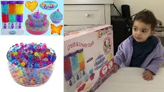 ORBEEZ Crush Sweet Treats Studio Making Birthday Cakes and Cupcakes