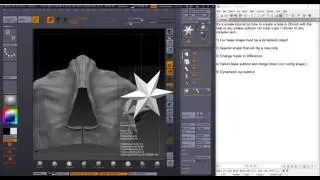 Zbrush tutorial: how easy create complex hole in Zbrush