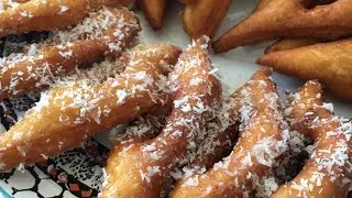 Recette beignets aux coco بيني في دقائق
