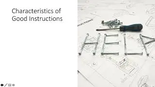 How to Write Effective Instructions