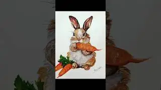 Who else wants some carrots? 🥕 🐇||  #art #aesthetic #artist #fyp #bunny #zootopia #myartistlife ||