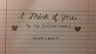I Think of You by Taj Jackson (cover)