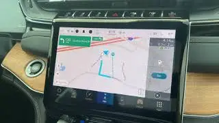 Jeep Grand Cherokee Passenger interactive Screen Walk thru
