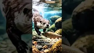Pemburu Malam yang Pandai Berenang! #faktaunik #animals #shorts