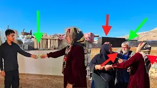 Mehri's taking money from Ms. Farrokh and their fight