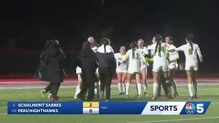 Saranac and Peru high school girls' soccer both lose in New York state regional semifinals