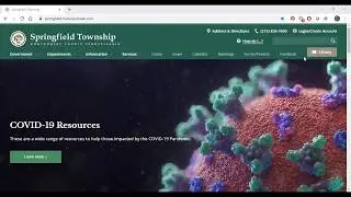 How to Use the New Township Website: Setting Up an Account & Managing Notifications