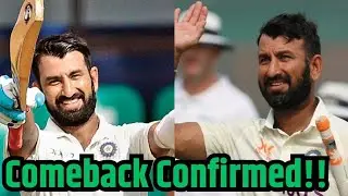 Cheteshwar Pujara Comeback In Border Gavaskar Trophy 2024