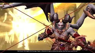 Mal'ganis, Where Dreadlords Dare Cutscene - Chains of Domination