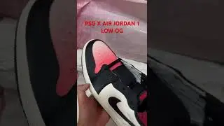PSG X AIR JORDAN 1 LOW OG #psg #psgjordan #sneakers