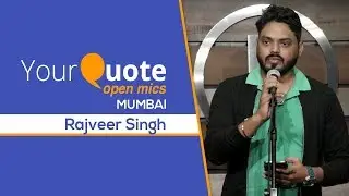 'Bambai' & 'Ittar' by Rajveer Singh | Hindi Poetry | YQ - Mumbai (Open Mic11)