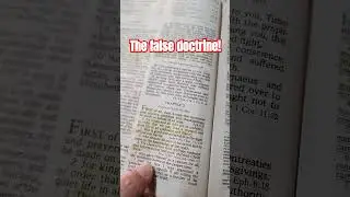 🌟The false doctrine - trinity