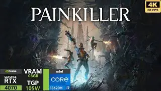 RTX 4070 Mobile 105W Painkiller : MSI Katana 15 B13V Gaming Test