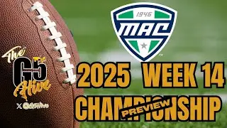 Обзор 14-й недели конференции G5 College Football Mid American Conference 2025 и предварительный ...