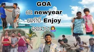 Goa Beach re Kemiti Hela Enjoy 🌊 | Odia Travel Vlog