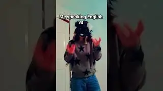 Me speaking English vs Spanish #fyp #real #bilingual #furry #therian