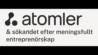 Meningsfullt entrepren&ouml;rskap - Atomler