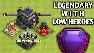 TH9 LOW HEROES LEGENDARY PUSH || MY WORLD || ATTACKS REPLAYS ||