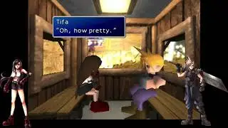 FF7 OG Gold Saucer Cloud & Tifa