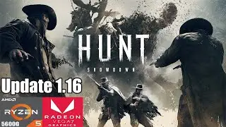 Hunt: Showdown Update 1.16 | Ryzen 5 5600G Vega 7 Performance Test