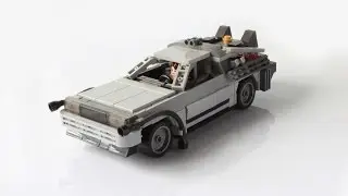 Building a Delorean from Back to the Future with Lego