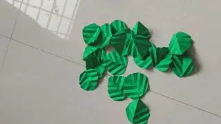 Diy paper leaf making tutorial/ Easy leaves craft ideas/ How to make paper leaves/ Leaf art tutorial