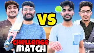Afnan bhai ke saath lgaya cricket challenge 
