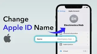 Как изменить имя в Apple ID?