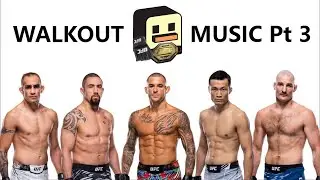 Рейтинг песен, сопровождающих выход бойцов UFC на ринг. Часть 3.