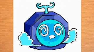 Como dibujar a Portal | Blox Fruits - Como desenhar a FRUTA PORTAL de BLOX FRUITS