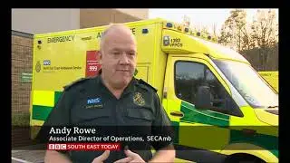 A look inside the NHS in Sussex - urgent and emergency care - BBC South East Today 18 November 2021