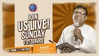 FGPC Bangalore | Sunday Service | 11 Jan 2026 | Pr. Raja Stephen