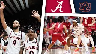 #1 AUBURN vs #2 ALABAMA Highlights | Best in Iron Bowl History | February 15, 2025