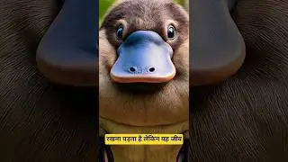 Duck-Bill Platypus: 600 Insects in Cheeks! #Duckbillfacts