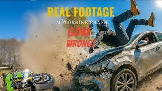 Shocking Bike Accident Caught on Camera | Road Safety Awareness