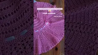 Vestido princesa #crochet #croch&ecirc;daamanda