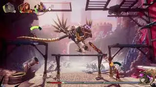 Hard boss fight in Trine 5: A Clockwork Conspiracy