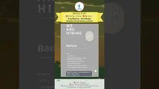 Lowongan Kerja Barista/Kitchen Crew Surabaya - Lowongan Kerja Surabaya Terbaru