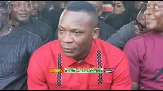 John Painstil bitterly mourns at the burial rites of his late colleague, Christian Atsu Twasam